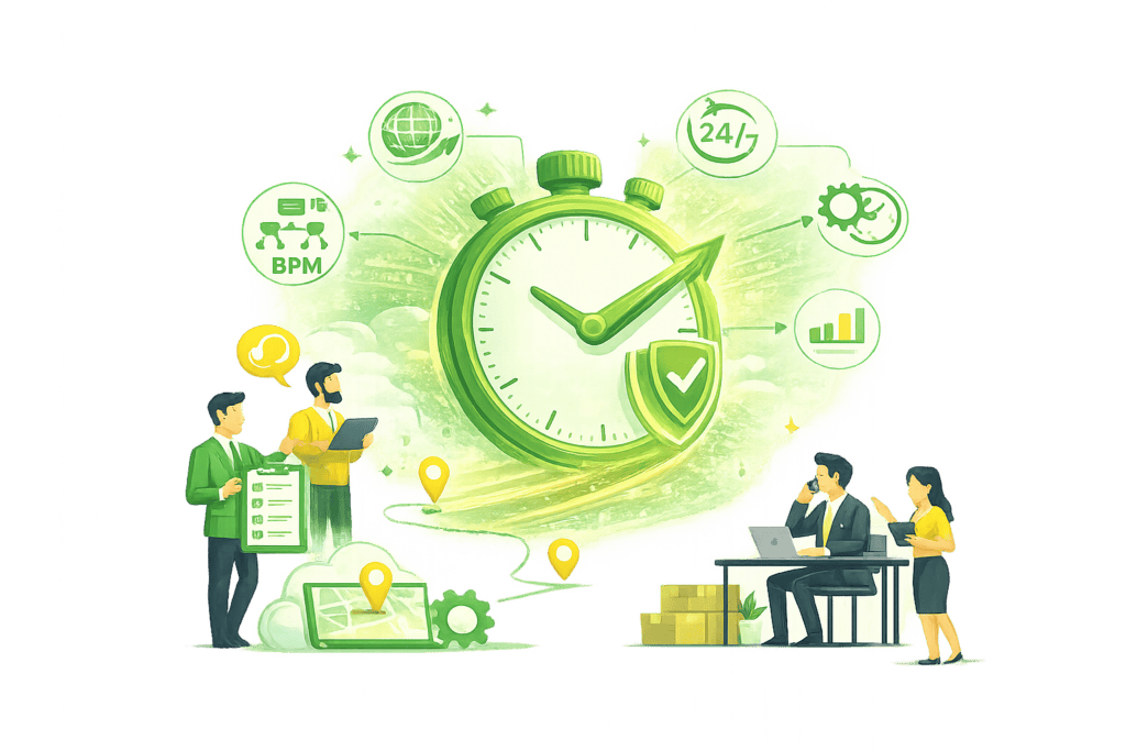 Gestione del tempo, produttività, strumenti digitali, efficienza, tecnologia, consulenza business.